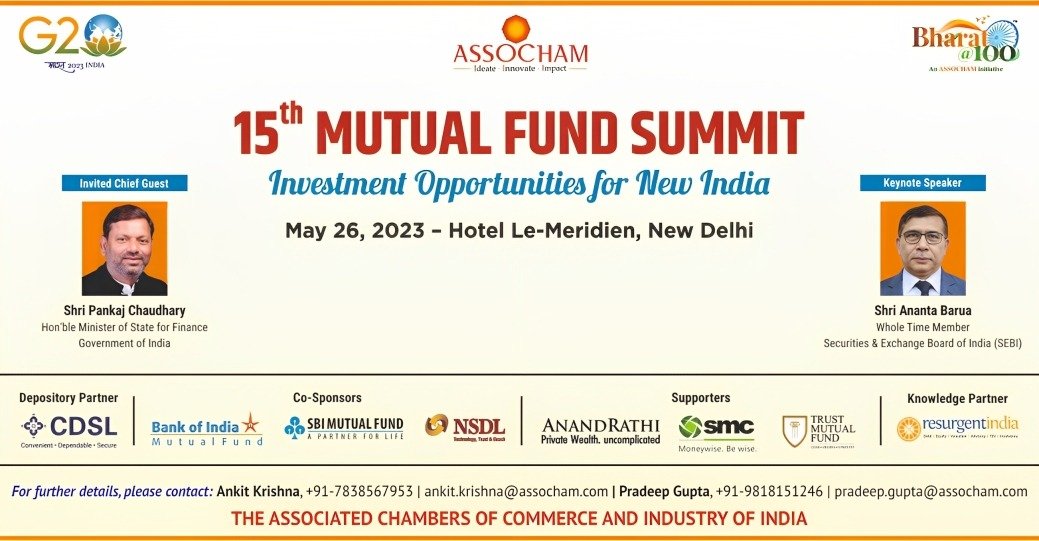 15th Mutual Fund Summit – Investment Opportunities for New India