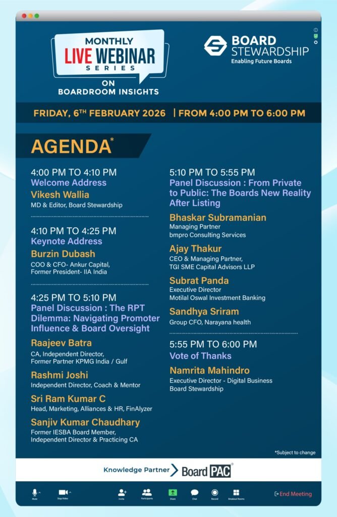 6th FEB WEBINAR Agenda