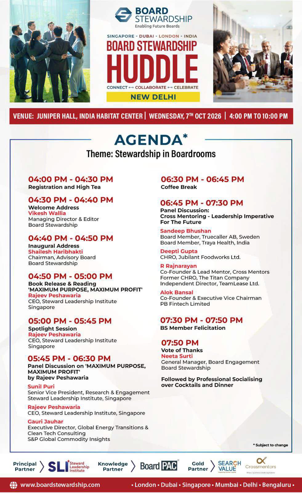 Delhi Agenda