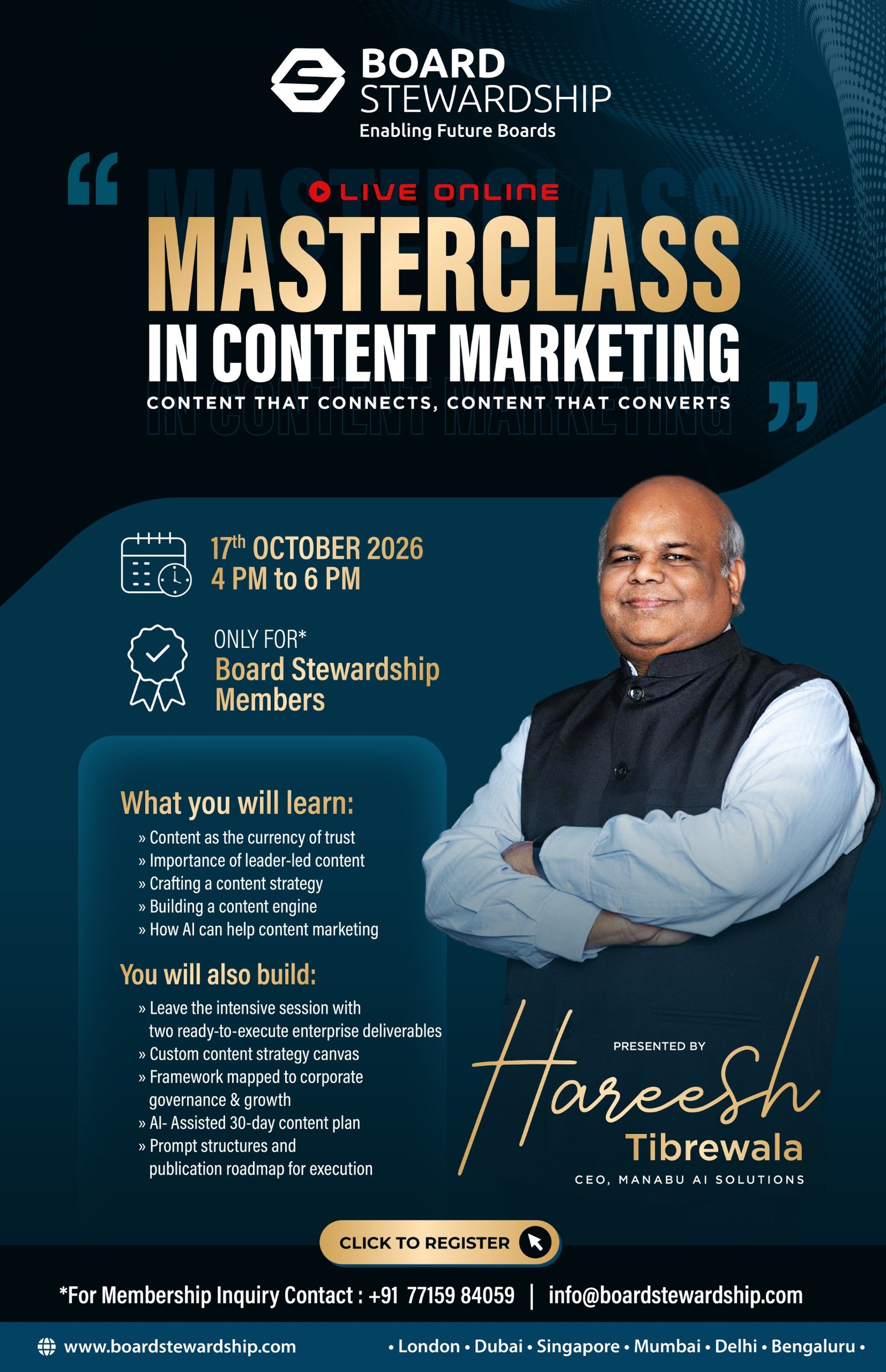 Webinar on Content Marketing